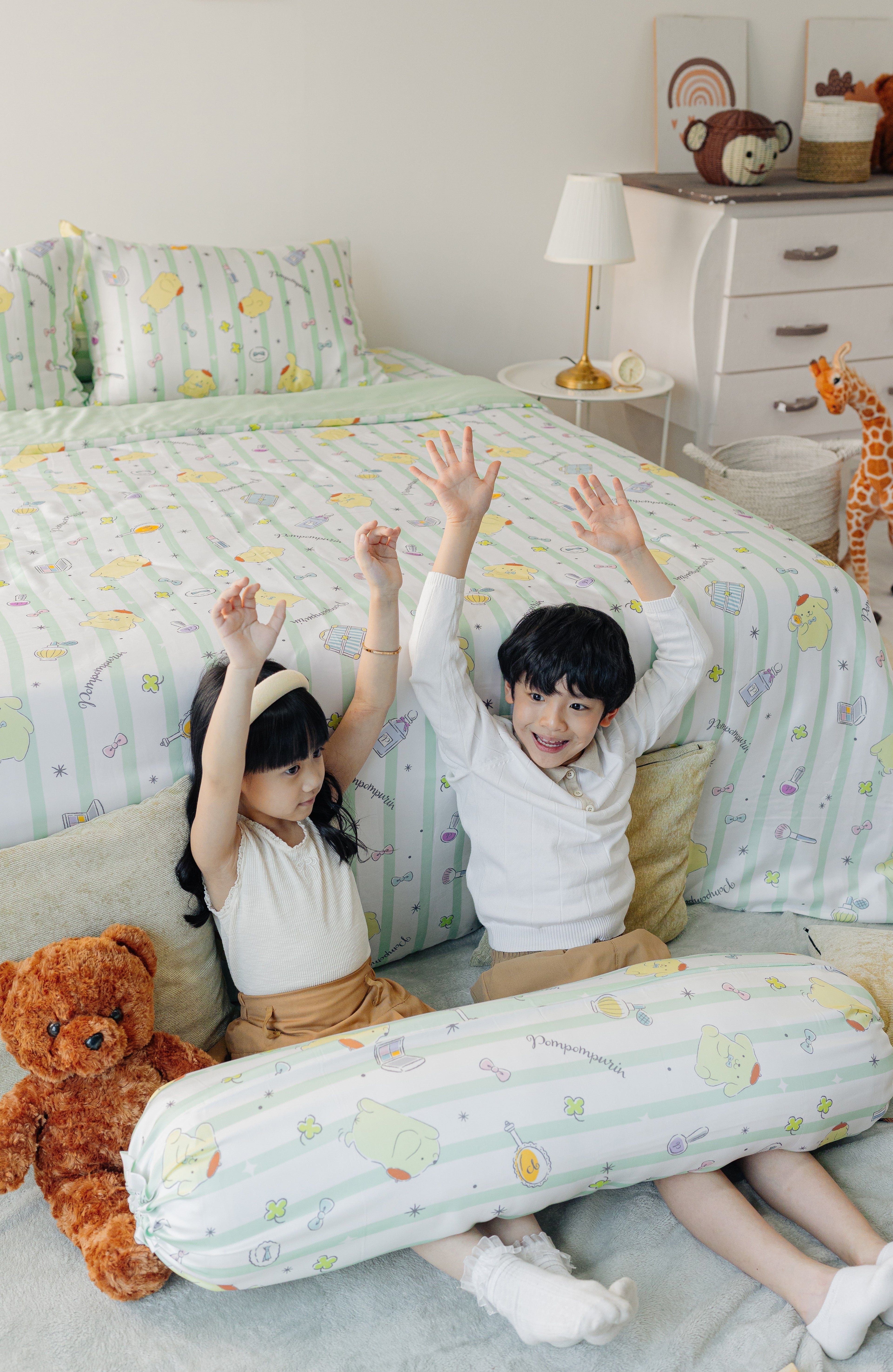 Sleep in Style with Sanrio's Cutest Star: The Pompompurin Spring Bed Collab!