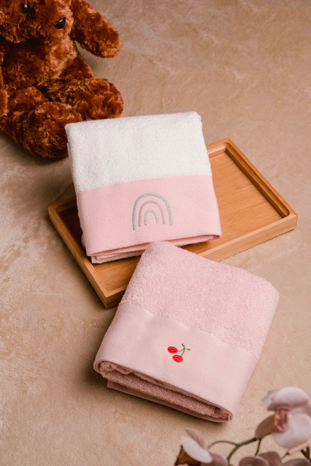 Bath towel kids Bordir 100% cotton